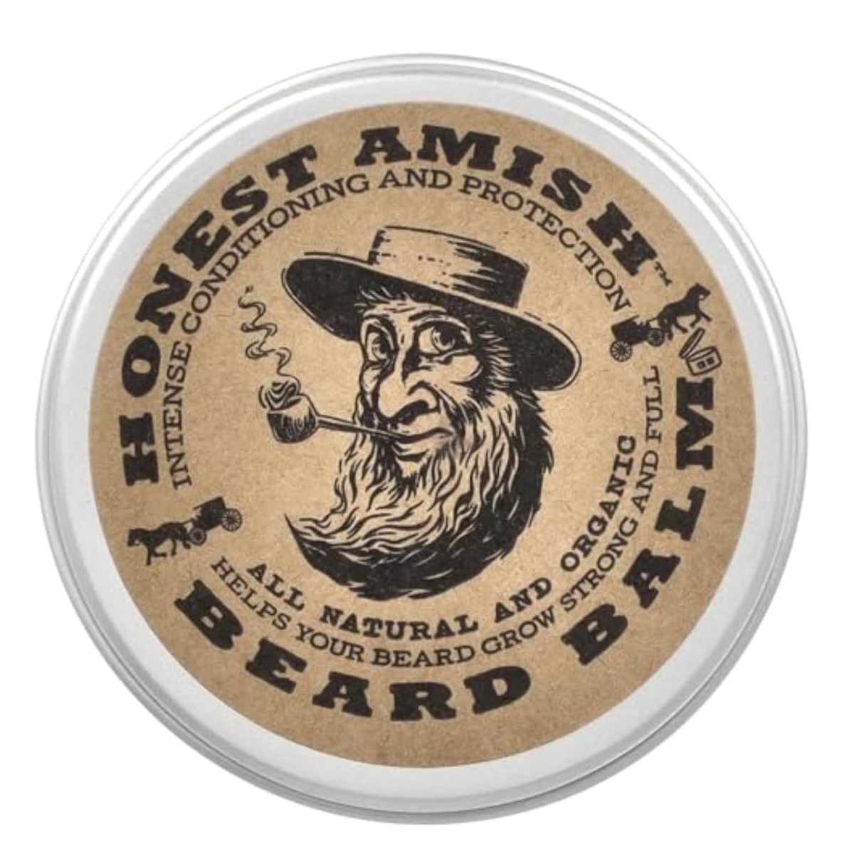 Honest Amish Classic Beard Balm